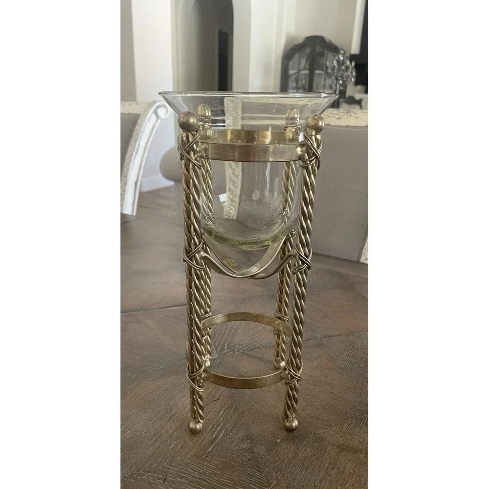 Vtg  Candle Plant‎ Stand 11